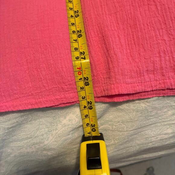 Fresh Produce Tunic Top Pink Cotton Crepe XS - Picture 5 of 6